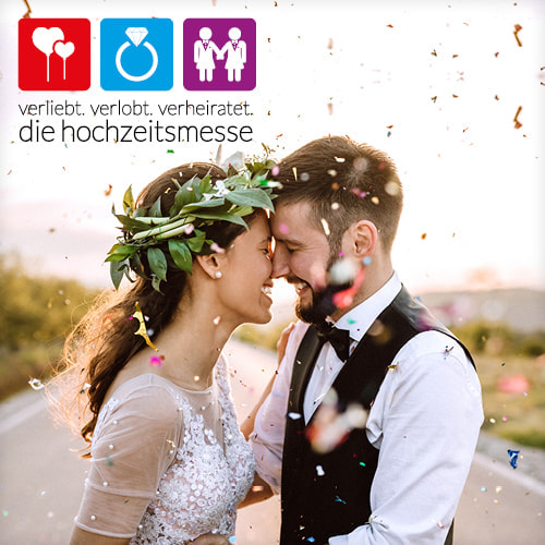 Tickets kaufen für verliebt. verlobt. verheiratet - Die Hochzeitsmesse in Ulm & Neu-Ulm am 10.11.2024