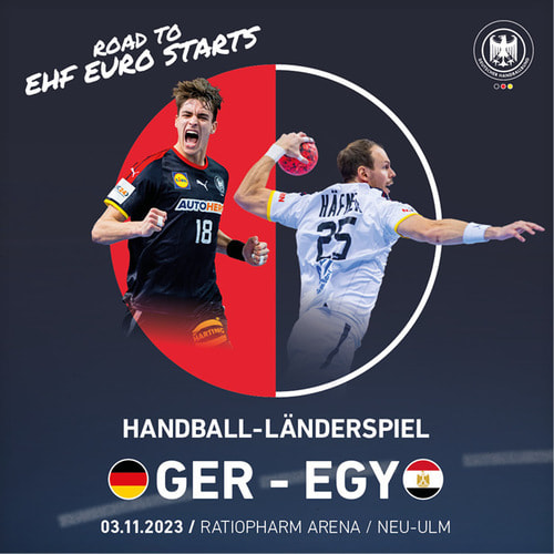 DHB HandballLänderspiel MännerNationalmannschaft Deutschland