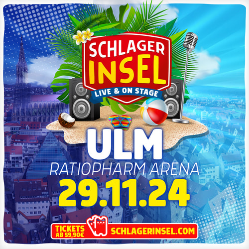 Tickets kaufen für Schlagerinsel Ulm am 29.11.2024