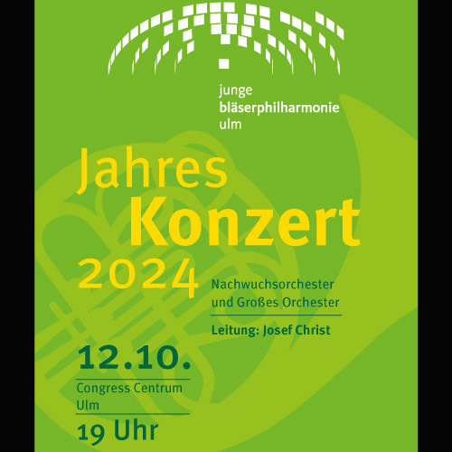 Tickets kaufen für Jahreskonzert Junge Bläserphilharmonie Ulm am 12.10.2024
