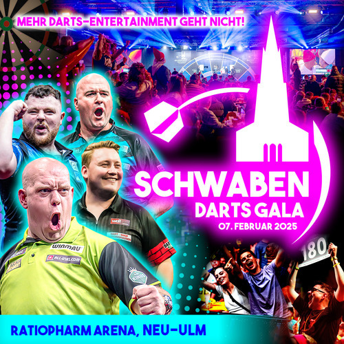 Tickets kaufen für Schwaben Darts Gala am 07.02.2025