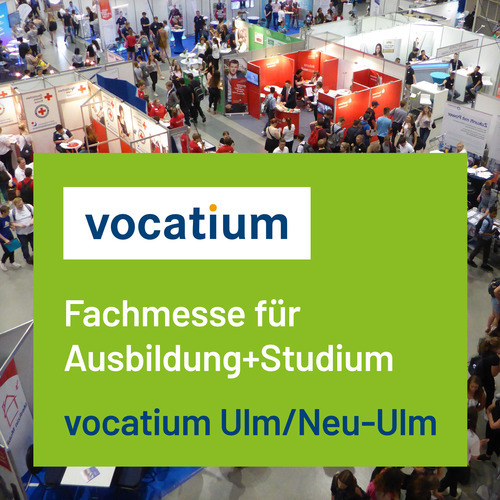 Tickets kaufen für vocatium Ulm/Neu-Ulm 2025 am 08.07.2025